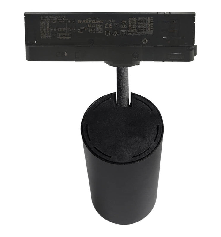 40W to 26W 3 Phase NEW MAYA LED Track Light Black 3 CCT - Track Lighting - Track Lighting