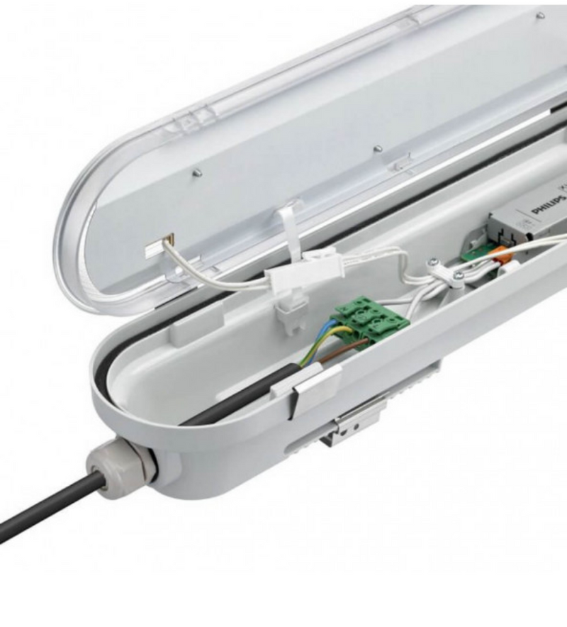 40W Tri-Proof LED Batten 120cm with PHILIPS driver and 3 CCT - Ceiling Light Fixtures - Battens