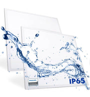 40W Waterproof LED Panel 60x60cm with PHILIPS Driver 4000K 2pk - Ceiling Light Fixtures - Panels