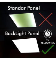 40W Waterproof LED Panel 60x60cm with PHILIPS Driver 5700K 2 Pack - LED Panel