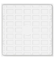 40W Waterproof LED Panel 60x60cm with PHILIPS Driver 5700K 2 Pack - Ceiling Light Fixtures - Panels