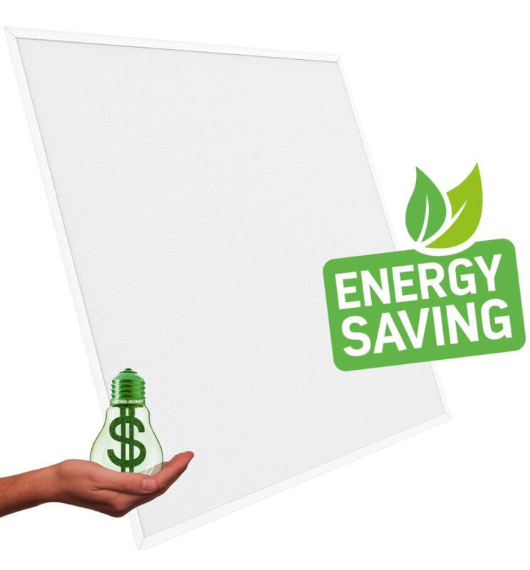 40W Waterproof LED Panel 60x60cm with PHILIPS Driver 5700K - Ceiling Light Fixtures - Panels