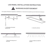 42W Surface Mounted LED Panel 60X60 GXtronic Driver 3CCT 6 Pack - Ceiling Light Fixtures - Panels