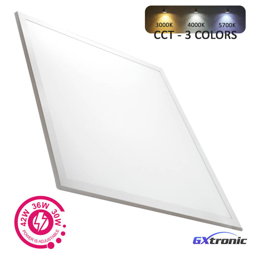 42W Surface Mounted LED Panel 60X60 GXtronic Driver 3CCT - Ceiling Light Fixtures - Panels
