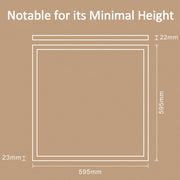 42W Surface Mounted LED Panel 60X60 GXtronic Driver 3CCT - Ceiling Light Fixtures - Panels
