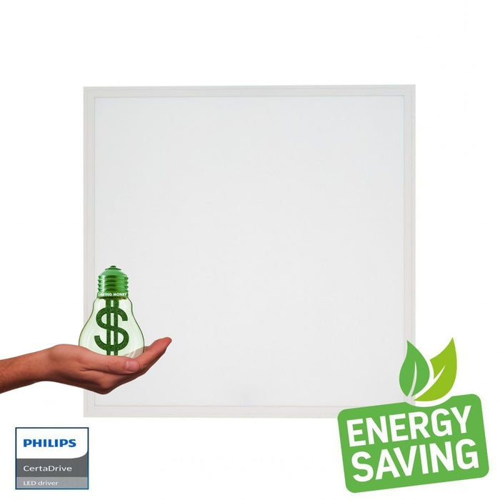 44W LED Panel 60x60cm with PHILIPS driver 4000K Pack of 10 - LED Panel