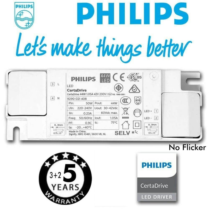 44W LED Panel 60x60cm with PHILIPS Driver 4000K 10 Pack - LED Panel