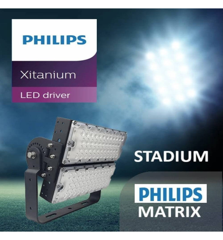 480W LED Floodlight PHILIPS Xitanium STADIUM MATRIX Bridgelux Chip - Philips Driver 160Lm/w 5000K - Flood & Spot Lights
