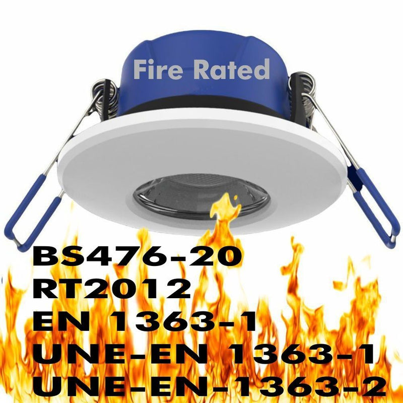 6W Recessed Waterproof Fireproof LED Downlight 2 CCT - LED Downlight