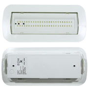 4W LED Emergency Light with Ceiling Kit and Permanent Option IP65 6000K - LED IP65