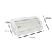 4W Emergency LED Light with Ceiling Kit and Permanent Option IP65