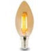 4W LED Filament Candle Bulb E14 - C35 - 2700K - E14 Candle Bulb