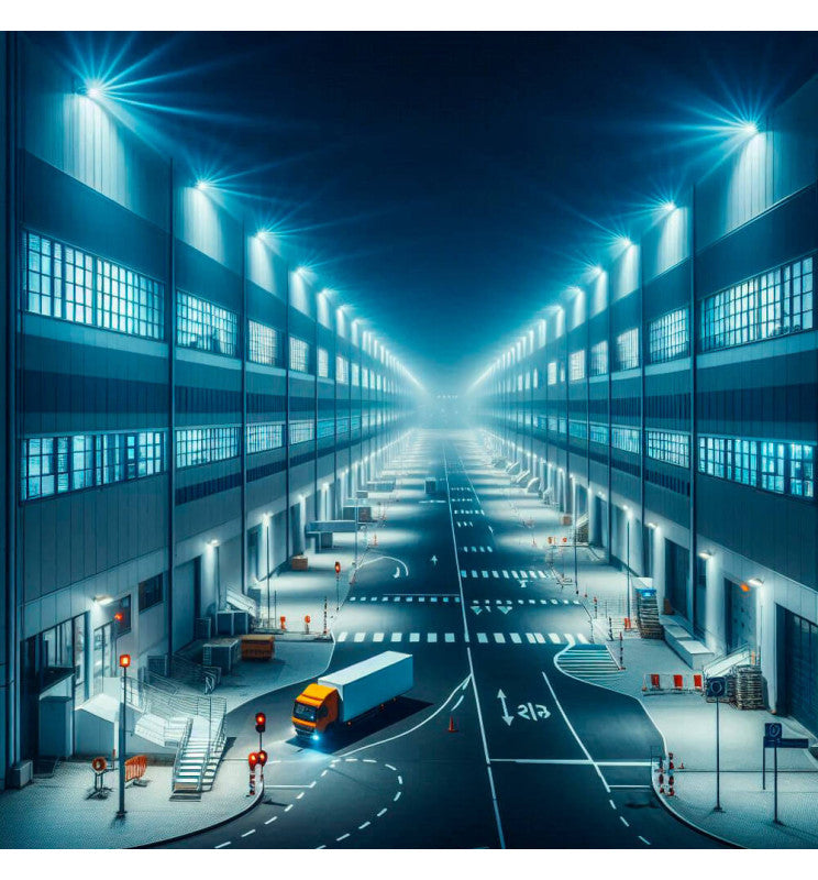 50W AREA FLEX Street Lights with OSRAM Chip 4000K - Street Lights