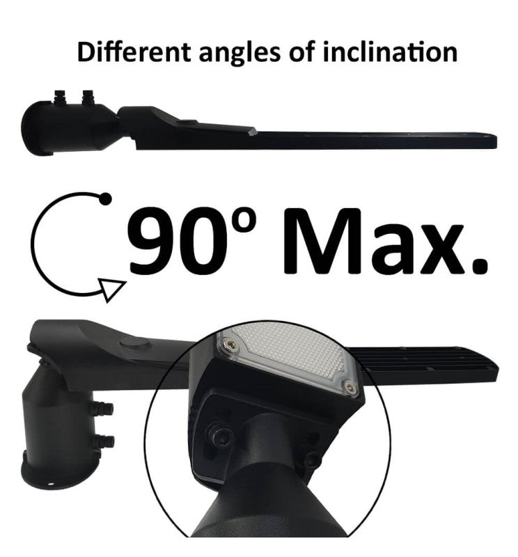 50W AREA FLEX Street Lights with OSRAM Chip 4000K - Street Lights