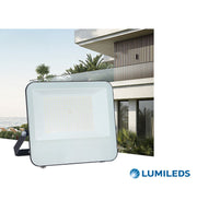50W LED Floodlight AURORA 140Lm/W with PIR Motion Sensor - Flood & Spot Lights - Floodlights