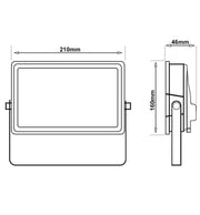 50W New AVANT LED Floodlight Black 3 CCT - LED Floodlight
