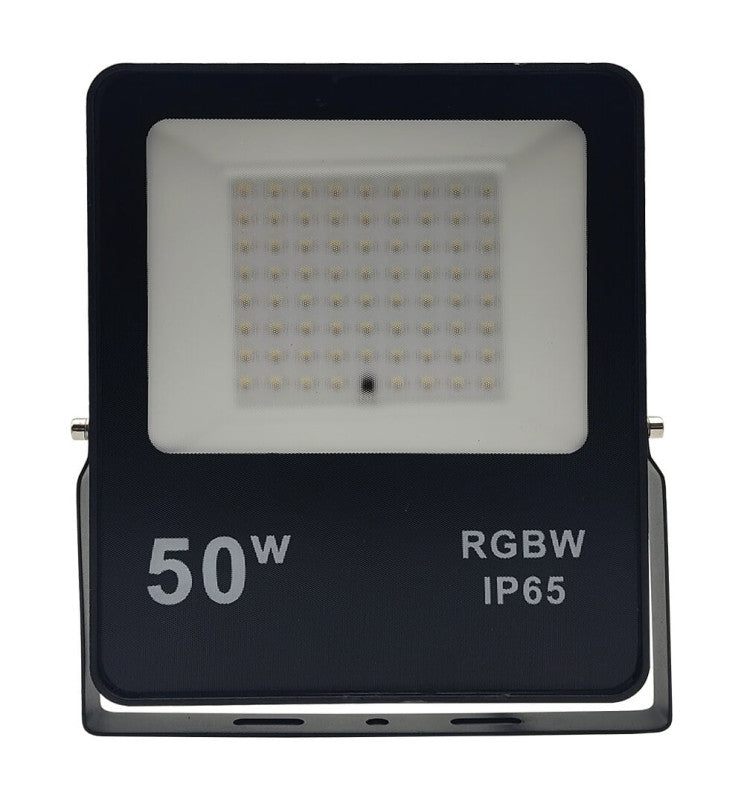 50W LED Floodlight with Remote Control IP65 RGBW - LED Floodlight