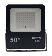 50W LED Floodlight with Remote Control IP65 RGBW - Flood & Spot Lights - Floodlights