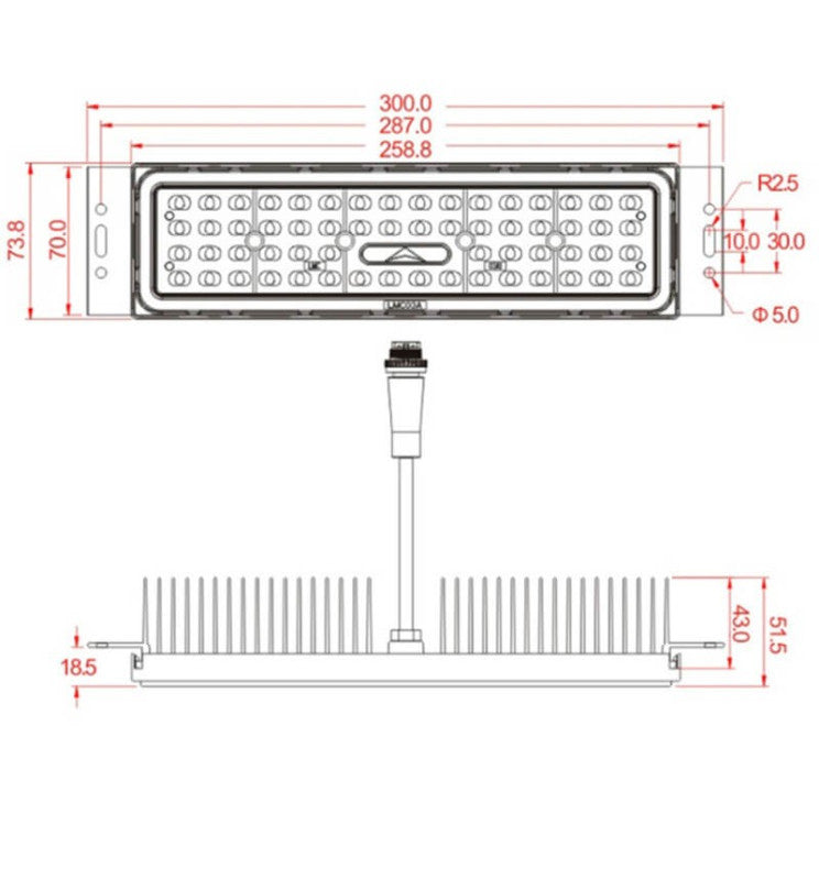 50W MAGNUM LED Floodlight with BRIDGELUX Chip 5000K - Flood & Spot Lights - Floodlights
