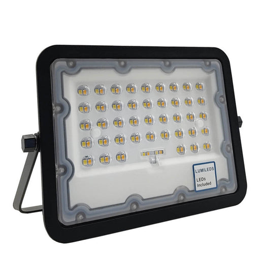 50W New AVANT LED Floodlight Black 3 CCT - Flood & Spot Lights - Floodlights