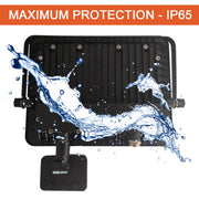 50W New AVANT LED Floodlight with PIR Motion Sensor OSRAM Chip 4000K - LED Floodlight