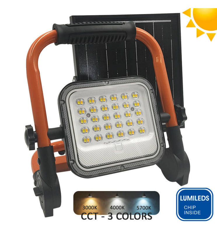 Compact Solar Led Light 50W Portable Solar LED Floodlight - 3CCT - Lumileds Chip IP65 Buy in ...