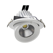 50W Round Adjustable Recessed LED Spotlight 4000K - LED Spotlight