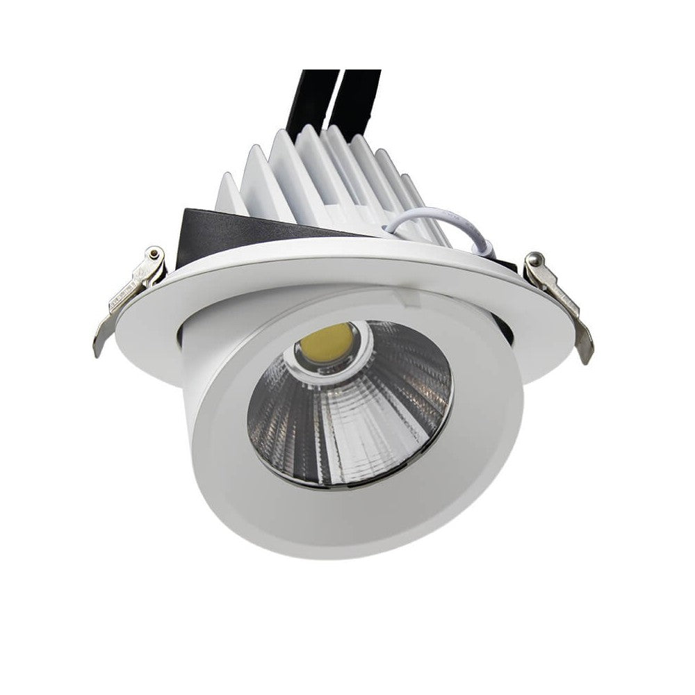 50W Round Adjustable Recessed LED Spotlight 4000K Buy in Ireland ...