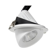 50W Round Adjustable Recessed LED Spotlight 6000K - LED Spotlight