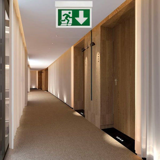5W LED double sided emergency exit light sign - Fast 1 - 2 Working days - Emergency LED
