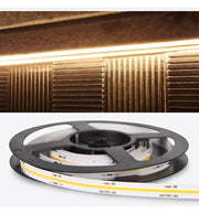 5m 24V LED Strip COB 15W/m 512LED/m 1800lm/m 10mm IP20 CRI90 - Strip Lights