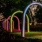5m Solar LED Strip Kit 60LEDs/M RGB IP67 - Solar Lighting