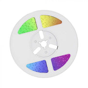5m Solar LED Strip Kit 60LEDs/M RGB IP67 - Solar Lighting