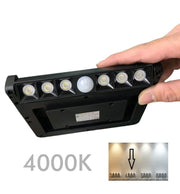 5W Directional Solar LED Spotlight with Motion Sensor 4000K - Flood & Spot Lights - Solar Lighting