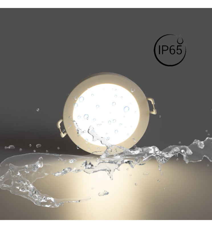 5W Recessed LED Spotlight White IP65 TRIAC Dimmable – Cut-out Ø68mm