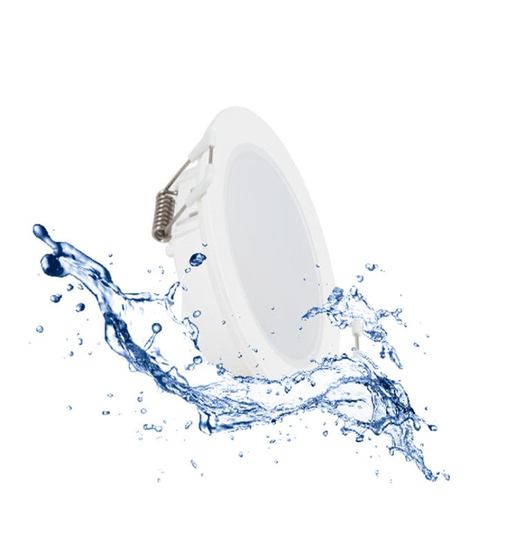5W Recessed LED Spotlight White IP65 TRIAC Dimmable – Cut-out Ø68mm - Ceiling Light Fixtures - Downlights