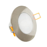 5W Outdoor Waterproof LED Downlight in Nickel 6000K - LED Spotlight