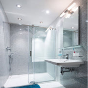 5W Outdoor Waterproof LED Downlight in Nickel 6000K - LED Spotlight