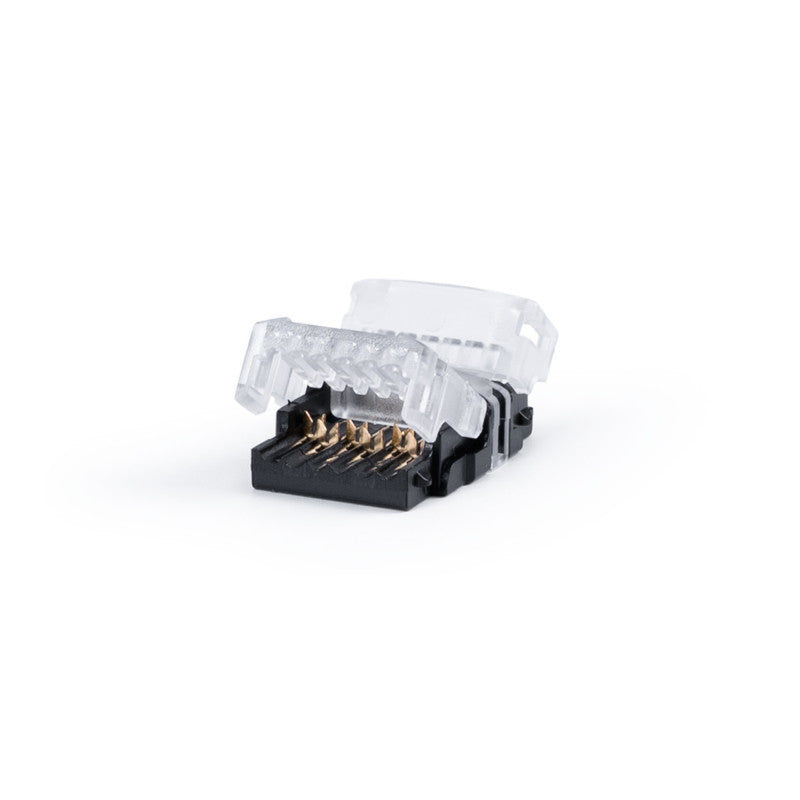 6 Pin Cable-to-strip Connector for 12mm LED SMD Strip 12V-24V RGB + CCT IP20 - Electronics Component Connectors