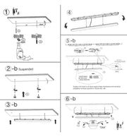 60W to 35W Tri-Proof LED Batten 150cm with TRIDONIC Driver 3 CCT - LED Batten
