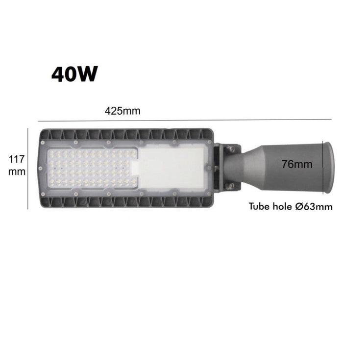 60W HALLEY LED Streetlight with BRIDGELUX Chip 5000K - LED Streetlight