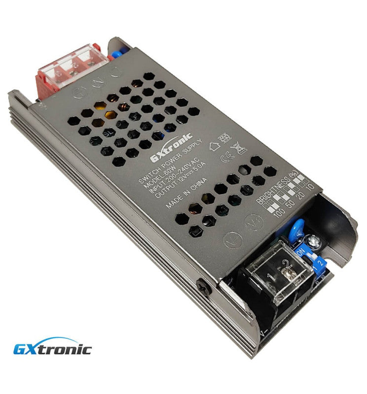 60W TECMO Switching Power Supply 12V Output - LED Accessories