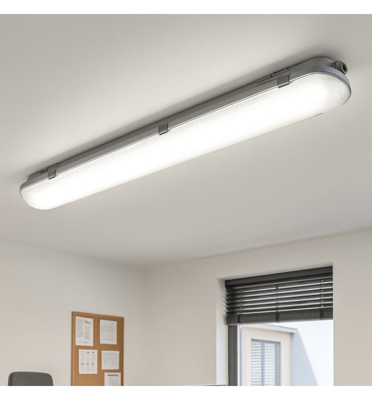 60W to 30W Tri-Proof LED Batten 150cm with GXtronic Driver and OSRAM Chip 3CCT IP66 - Ceiling Light Fixtures - Battens