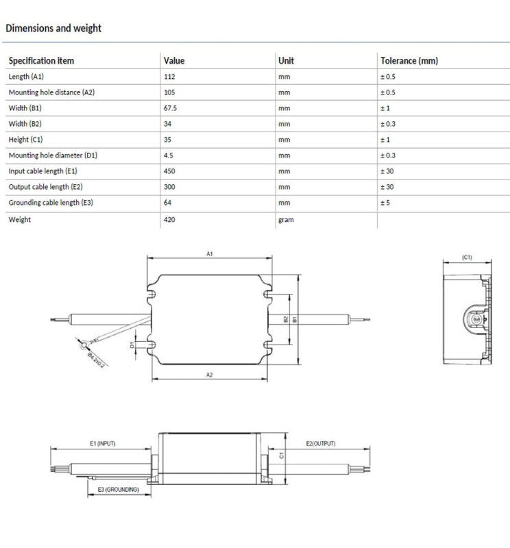 65W VILLA ELITE Street Lights with MOSO/PHILIPS/GXTronic Driver - Landscape Pathway Lighting - Street Lights