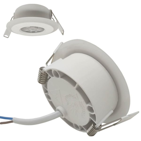 6W LED Downlight with Remote Control LUMILEDS Chip RGB CCT - LED Downlight
