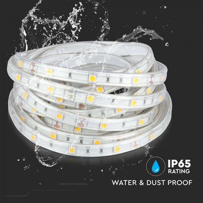 8W Waterproof LED Strip Light 5m 4000K - LED Strip