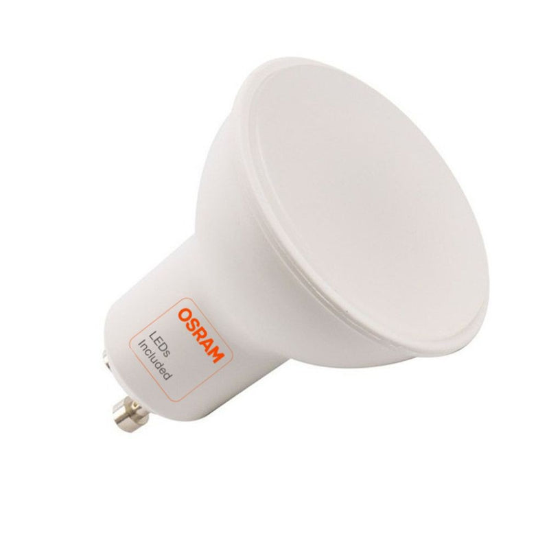 6W GU10 LED Bulb with OSRAM Chip Milky Cover 3000K - GU10 Bulb