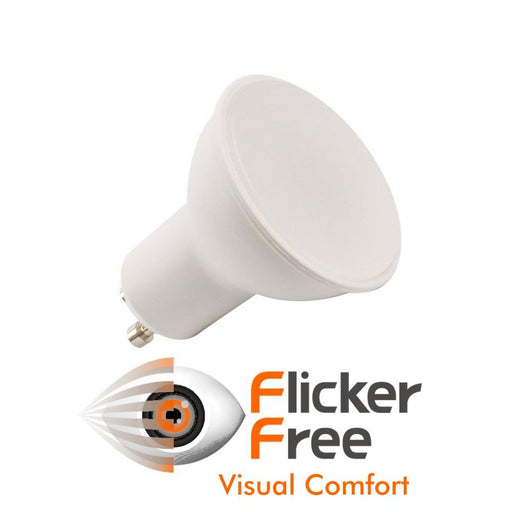 6W GU10 LED Bulb with OSRAM Chip Milky Cover 4000K - LED Light Bulbs - Lamps