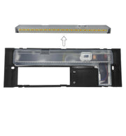 6W KOUVOLA LED Wall Light in Black IP65 3CCT - Wall Light Fixtures - Bollard Lights