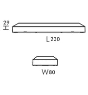 6W KOUVOLA LED Wall Light in White IP65 3 CCT - LED Wall light